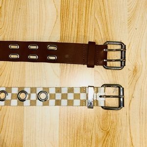 Urban Outfitters brown belt bundle, good used condition, Size S